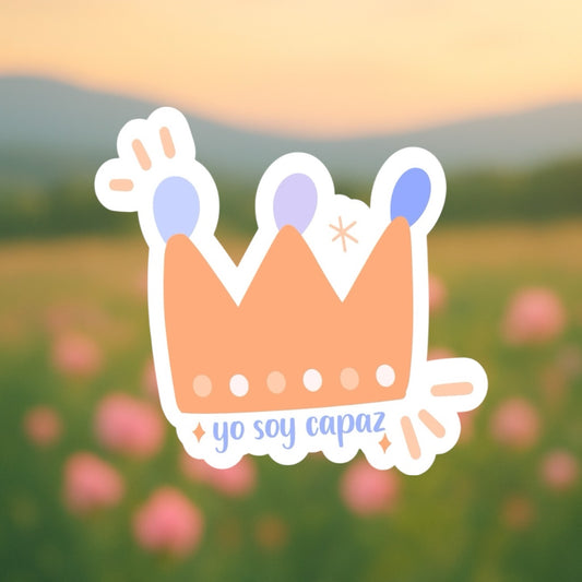 Sticker - Yo soy capaz