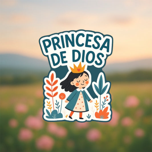 Sticker - 👑 Princesa de Dios