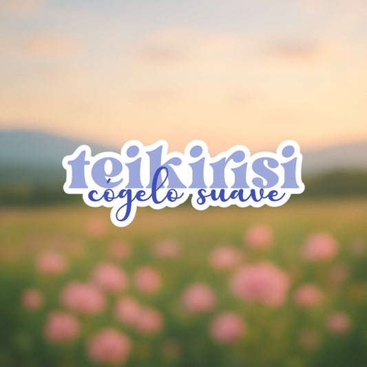 Sticker - Teikirisi, Cógelo Suave