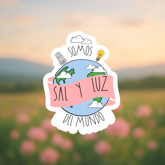Sticker - Somos Sal y Luz del Mundo