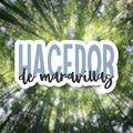 Hacedor de maravillas 🌎✨ Sticker