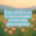 Este sticker es lo más estable en mi vida ahora mismo 😂✨ Sticker