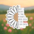 Josué 1:9 ✨ Sé Fuerte y Valiente - Sticker